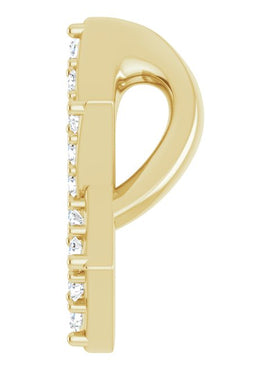14K Yellow Gold 1/10 CTW Natural Diamond Star of David Pendant