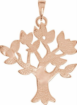14K Rose Gold My Tree™ Family Pendant