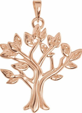 14K Rose Gold My Tree™ Family Pendant