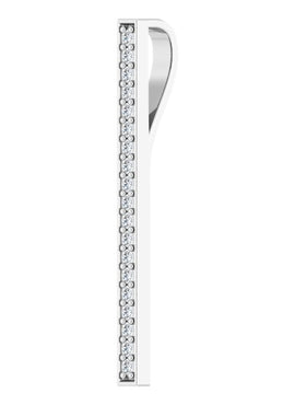 14K Yellow Gold 1/5 CTW Natural Diamond Vertical Bar Pendant