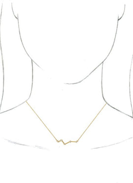 14K Yellow Gold 1/10 CTW Natural Diamond Constellation 16