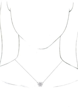 14K White Gold 1/2 CTW Natural Diamond Vintage-Inspired 16