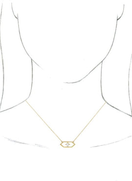 14K White Gold 1/4 CTW Natural Diamond Geometric 16