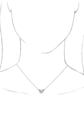 14K White Gold 1/5 CTW Natural Diamond 16-18