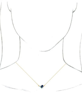 14K White Gold Natural Multi-Gemstone & .06 CTW Natural Diamond 16