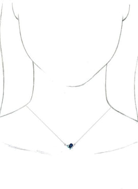 14K White Gold Natural Multi-Gemstone & .06 CTW Natural Diamond 16