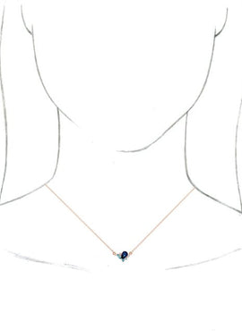 14K White Gold Natural Multi-Gemstone & .06 CTW Natural Diamond 16