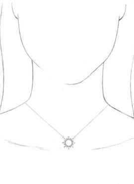 14K Yellow Gold 3/8 CTW Natural Diamond Circle 18