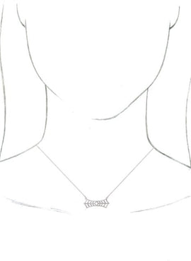14K Rose Gold Vintage-Inspired Bar 18