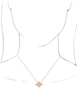 14K White Gold Natural Ethiopian Opal & .08 CTW Natural Diamond Pendant