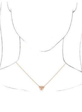 14K White Gold 1/5 CTW Natural Diamond 16-18