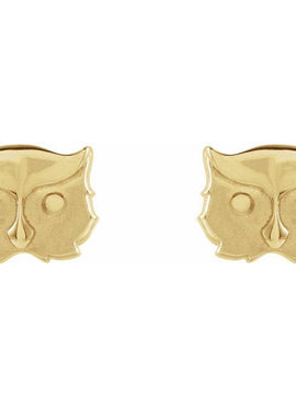 Tiny Owl Earrings