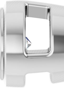 14K Rose Gold 1/4 CT Natural Diamond Slide Pendant