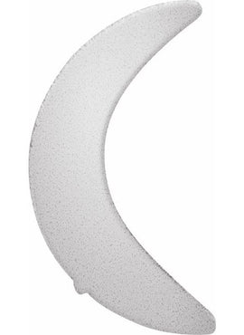 Sterlium Plus 10x5.25 mm Crescent Moon 20 Gauge Stamping without Eyelet