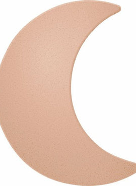 14K White Gold 24 Gauge Crescent Moon Stamping