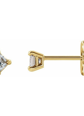 Platinum 1/3 CTW Natural Diamond Earrings