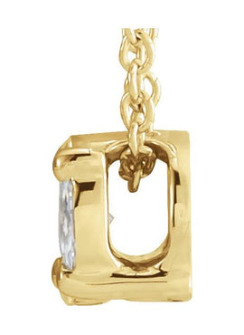 14K Yellow Gold 1/6 CTW Natural Diamond Cluster 16-18