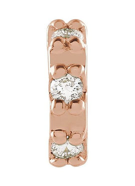 14K Yellow Gold .04 CTW Natural Diamond Earrings