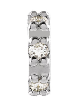14K Yellow Gold .04 CTW Natural Diamond Earrings