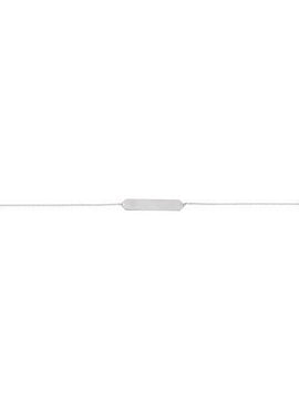 14K White Gold Geometric 7-8