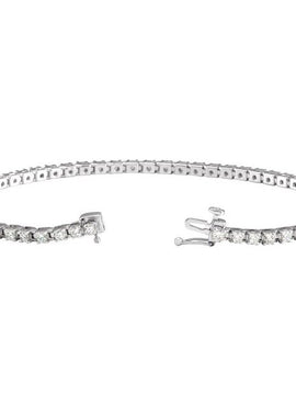 14K Yellow Gold 1 CTW Natural Diamond Line 7 1/4