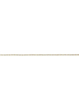 14K Yellow Gold 1 CTW Natural Diamond Line 7 1/4