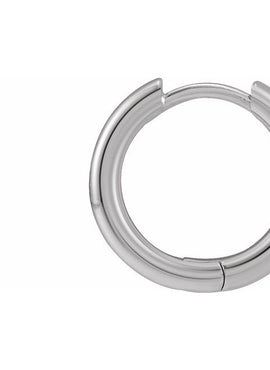 14K Rose Gold Hinged 29 mm Hoop Earrings