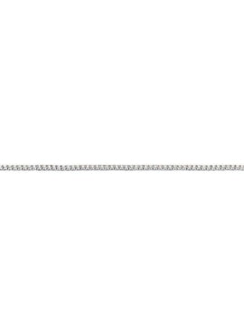 14K White Gold 1 CTW Natural Diamond Illusion-Set Line 7