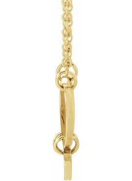14K Rose Gold 5-Disc Engravable Family Disc 18