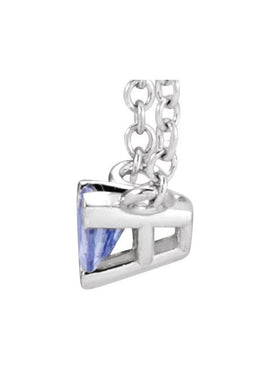 14K Rose Gold Natural Tanzanite Solitaire 16