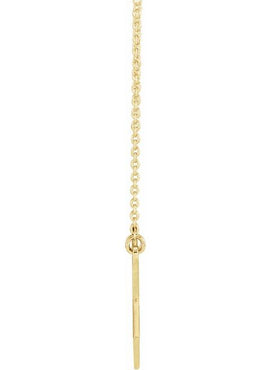 14K White Gold Menorah Star 16