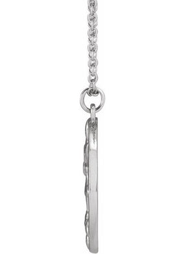 14K Yellow Gold Scales of Justice 16-18