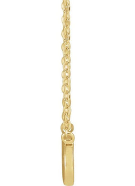 14K Yellow Gold Infinity-Inspired Faith 16