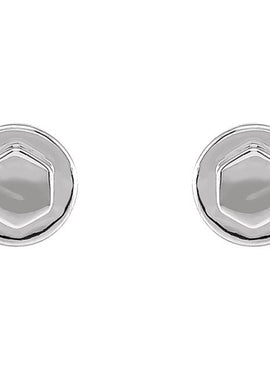 Platinum Bolt Earrings