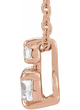 14K Yellow Gold 1/4 CTW Lab-Grown Diamond Claw-Prong 16-18