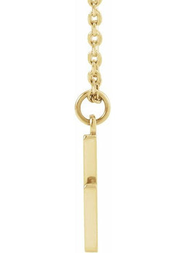 14K Yellow Gold Lightning Bolt 16-18