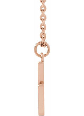 14K Yellow Gold Lightning Bolt 16-18