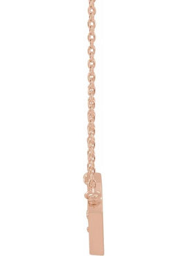 14K Rose Gold .07 CTW Natural Diamond 16