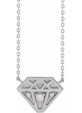 14K Rose Gold .07 CTW Natural Diamond 16
