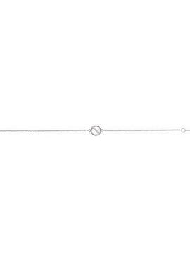 14K Rose Gold .03 CTW Natural Diamond Circle 6 1/2-7 1/2