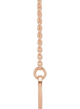 14K White Gold Mother & Daughter Stick Figure Family 18