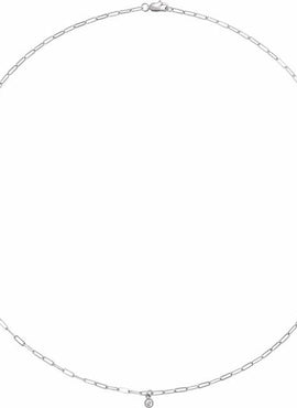 14K Yellow Gold .07 CT Natural Diamond Micro Bezel-Set 16