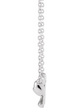 14K Yellow Gold Bow 16