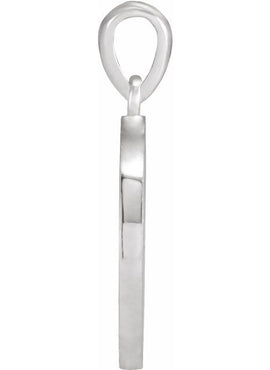 Platinum Orthodox IC XC NIKA Medallion Pendant