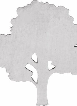 Sterlium Plus 14 mm 10 Gauge Tree Stamping without Eyelet