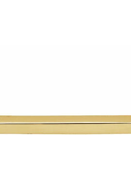 14K White Gold Geometric Bar 16