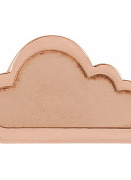 14K Rose Gold Tiny Cloud Right Earring