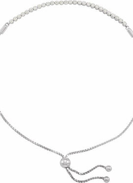 14K Yellow Gold 1/2 CTW Natural Diamond Bolo 9 1/2