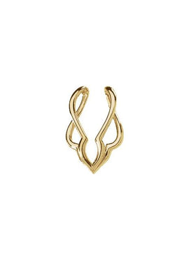 18K Yellow Gold Pendant Enhancer