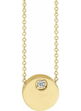 Sterling Silver Natural Blue Zircon 16-18